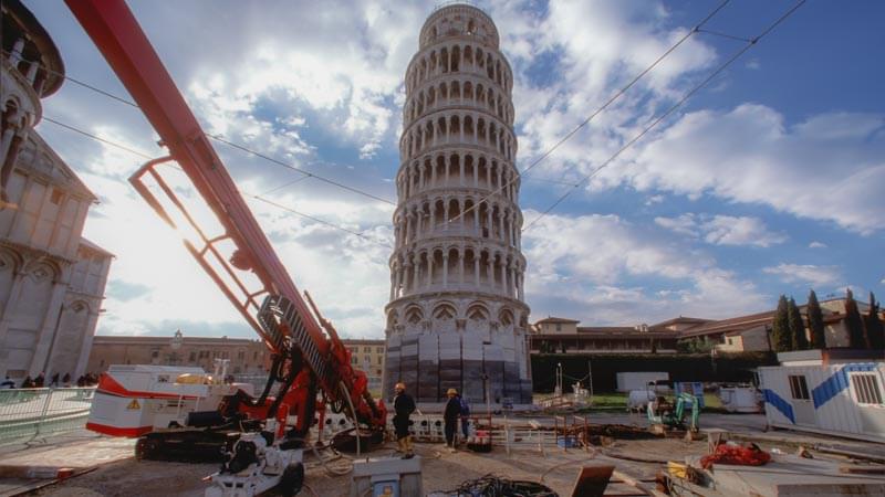 Construction Of Leaning Tower