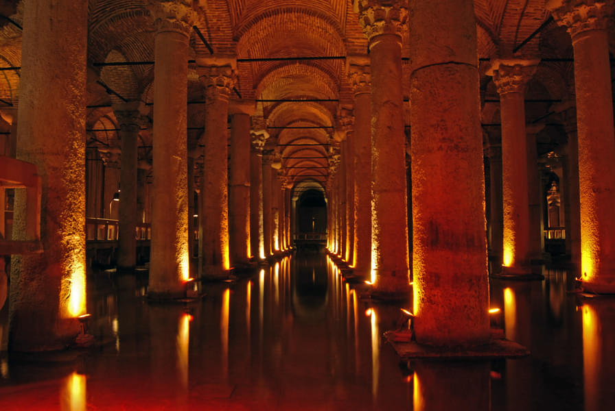Wear Comfortable Shoes At Basilica Cistern