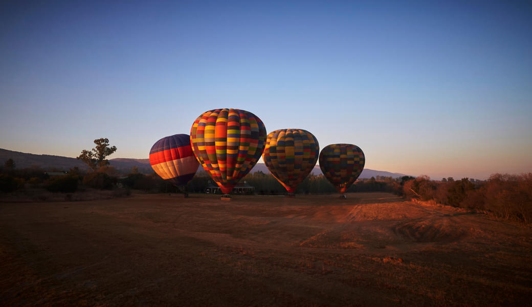 Hot Air Balloon Safari in Bandhavgarh Image