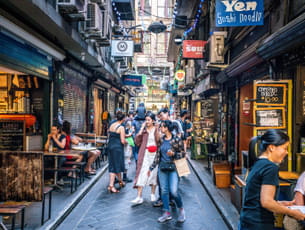 10 Melbourne Streets To Experience Liveliness & Delicious Food