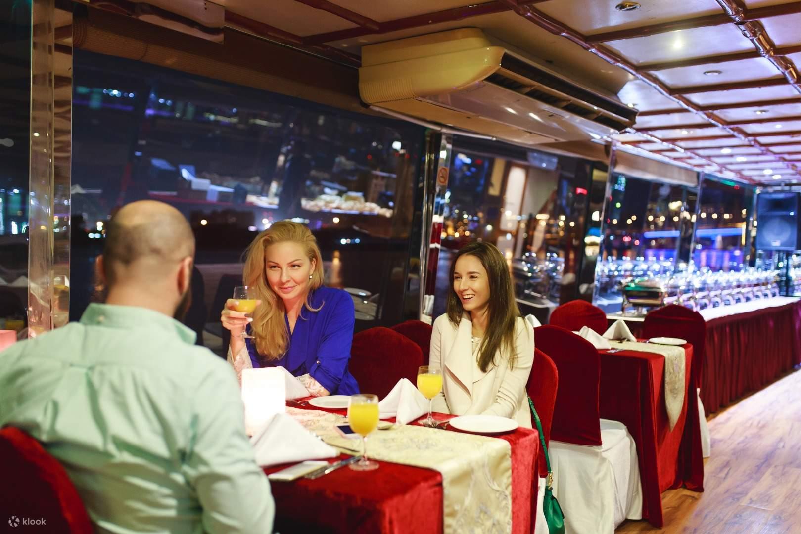 Luxury Canal Dinner Cruise with Optional Transfers 