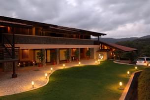 Exterior view of the resort