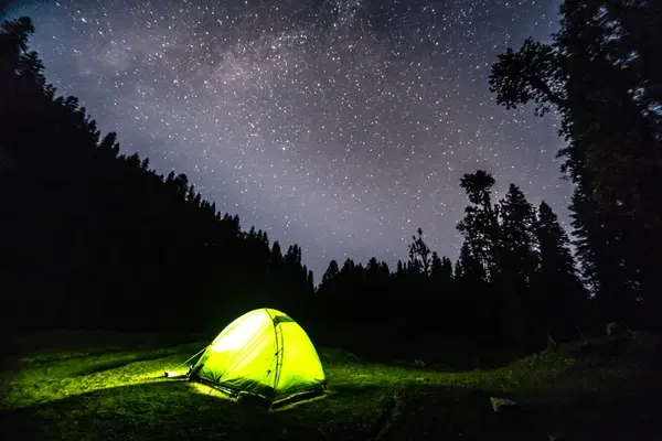 Camp in the Meadows of Kalkattiyadhaar