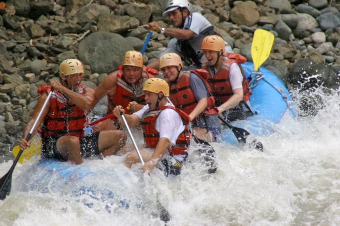 White Water River Rafting at Mandovi River in Goa