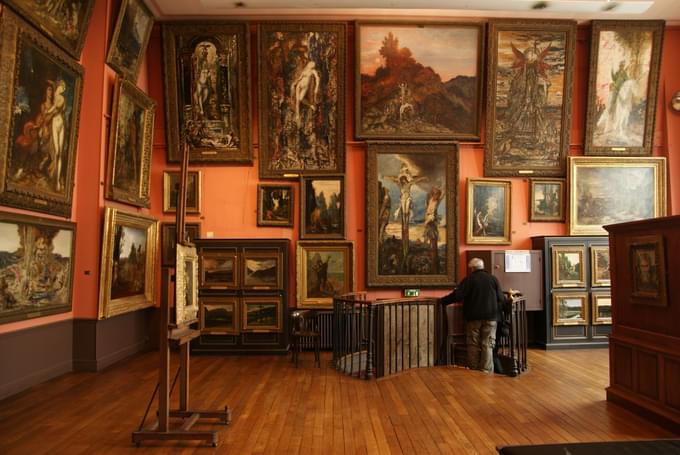 3rd Floor of  Musee National Gustave Moreau