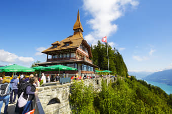 Lunch at Harder Kulm 