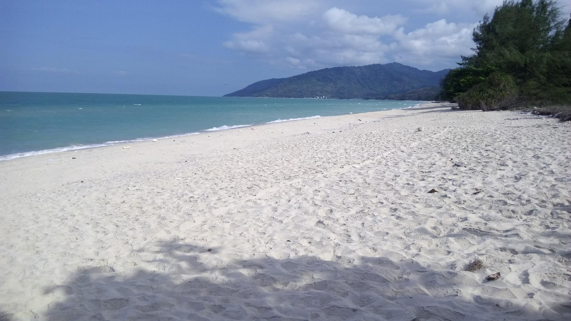 Khanom Beach Overview