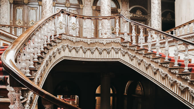 Crystal Staircase in Dolmabahce Palace