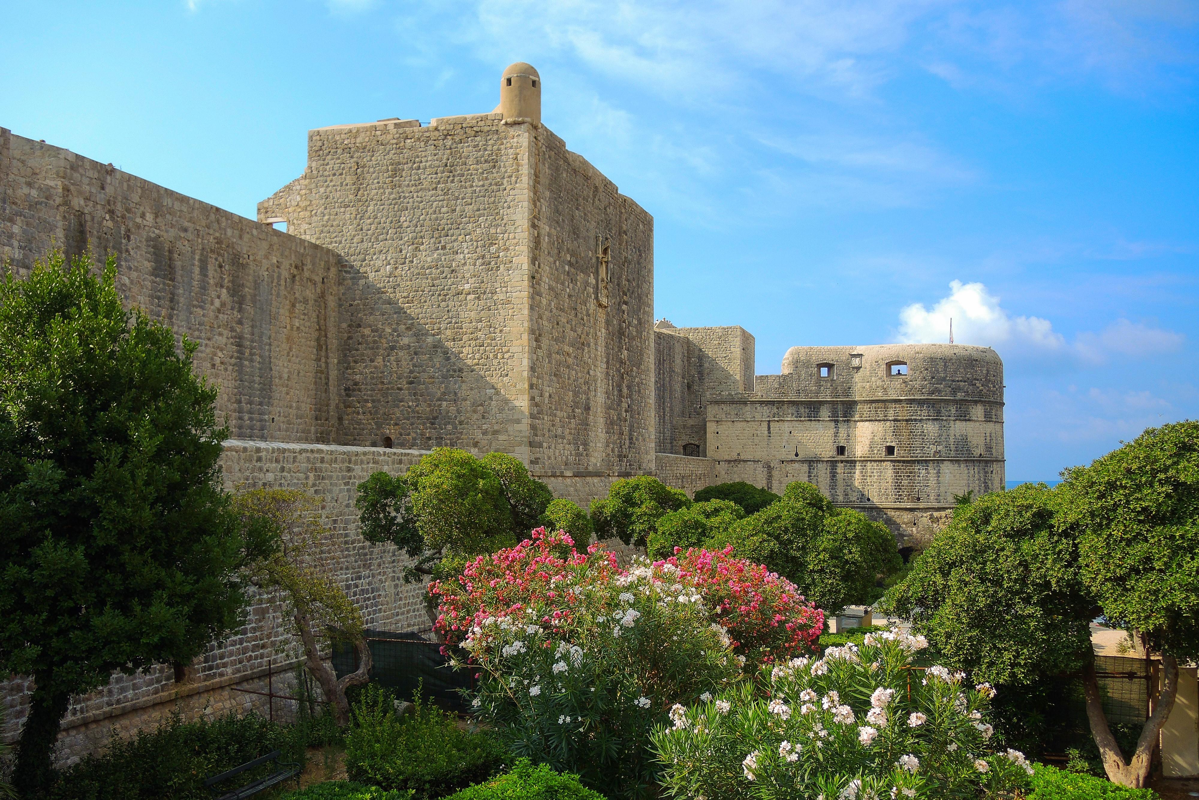 Look around the old city walls close to Pile Gate
