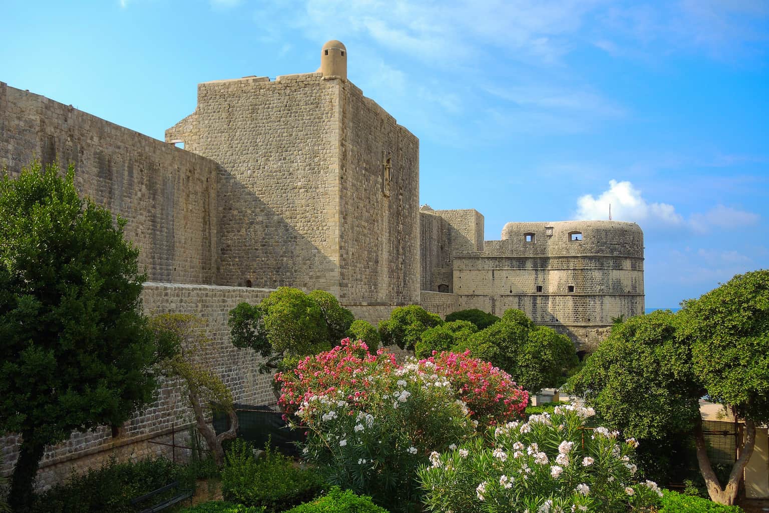 Look around the old city walls close to Pile Gate