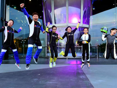 Have a fun-filled family experience at the iFly Singapore