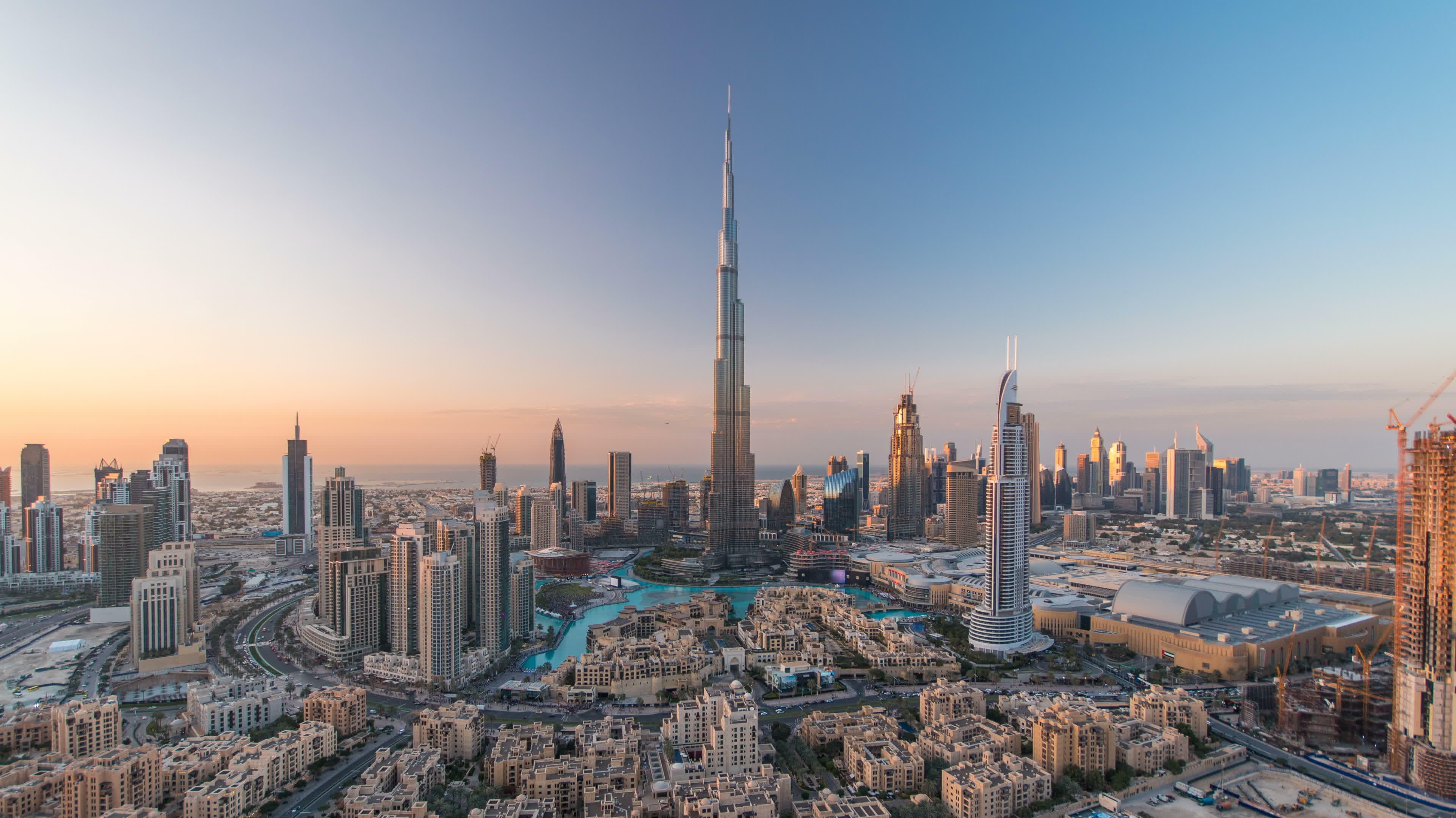 Scenic view of Dubai