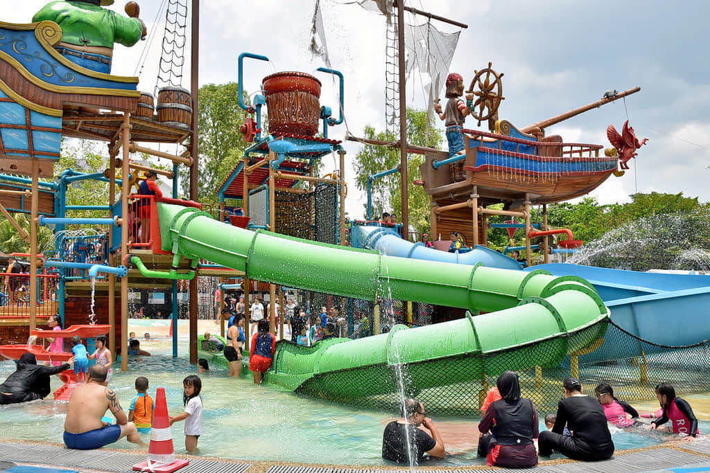 Splash into endless fun at Sentosa Water Park with thrilling rides and cool adventures