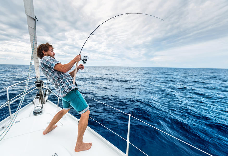 Experience the thrill of the deep blue sea with the Dubai fishing tours