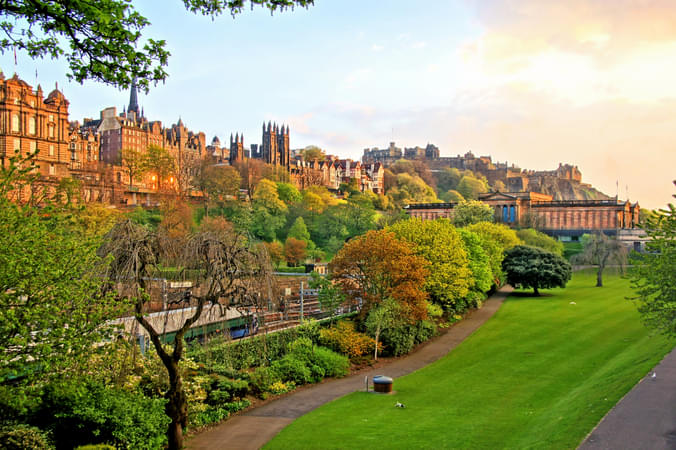 Princes Street And Gardens