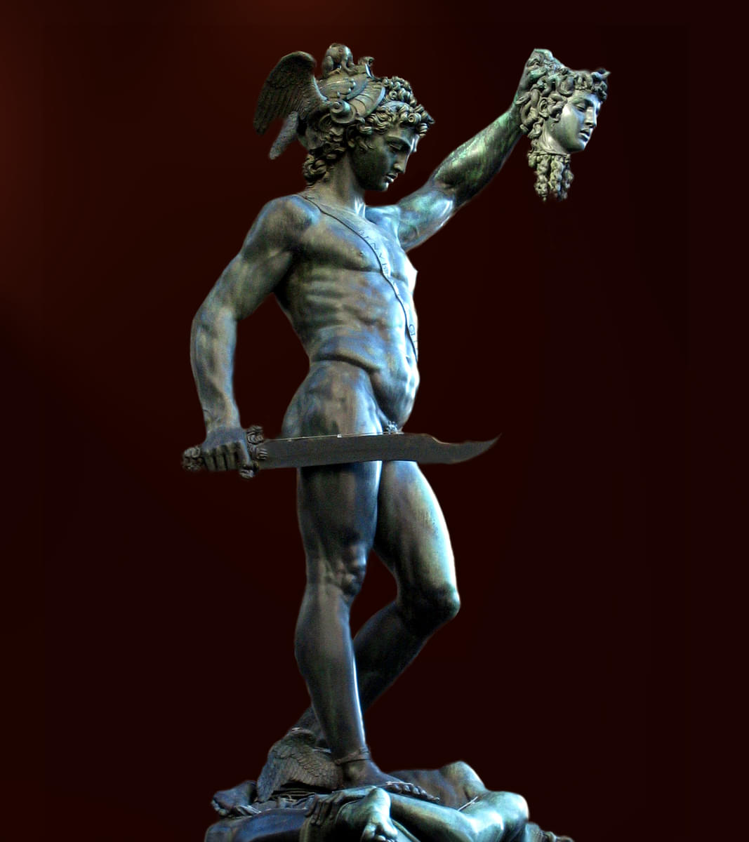Perseus With The Head Of Medusa By Cellini