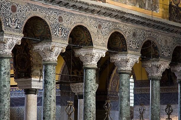 Hagia Sophia Decorative Pillars