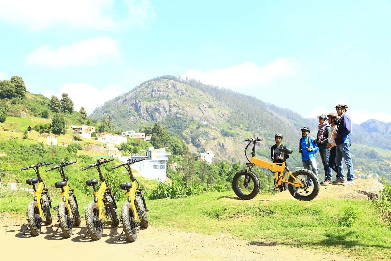E-Bike Trails to the Blue Mountains of Ooty