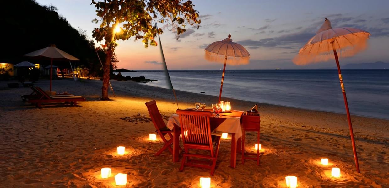 Honeymoon Special Candle Light Dinner in Havelock Image