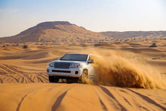 Enjoy a thrilling dune bashing session