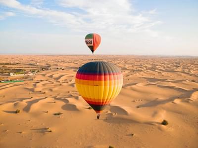Enjoy Hot Air Balloon with Spectacular View in Dubai