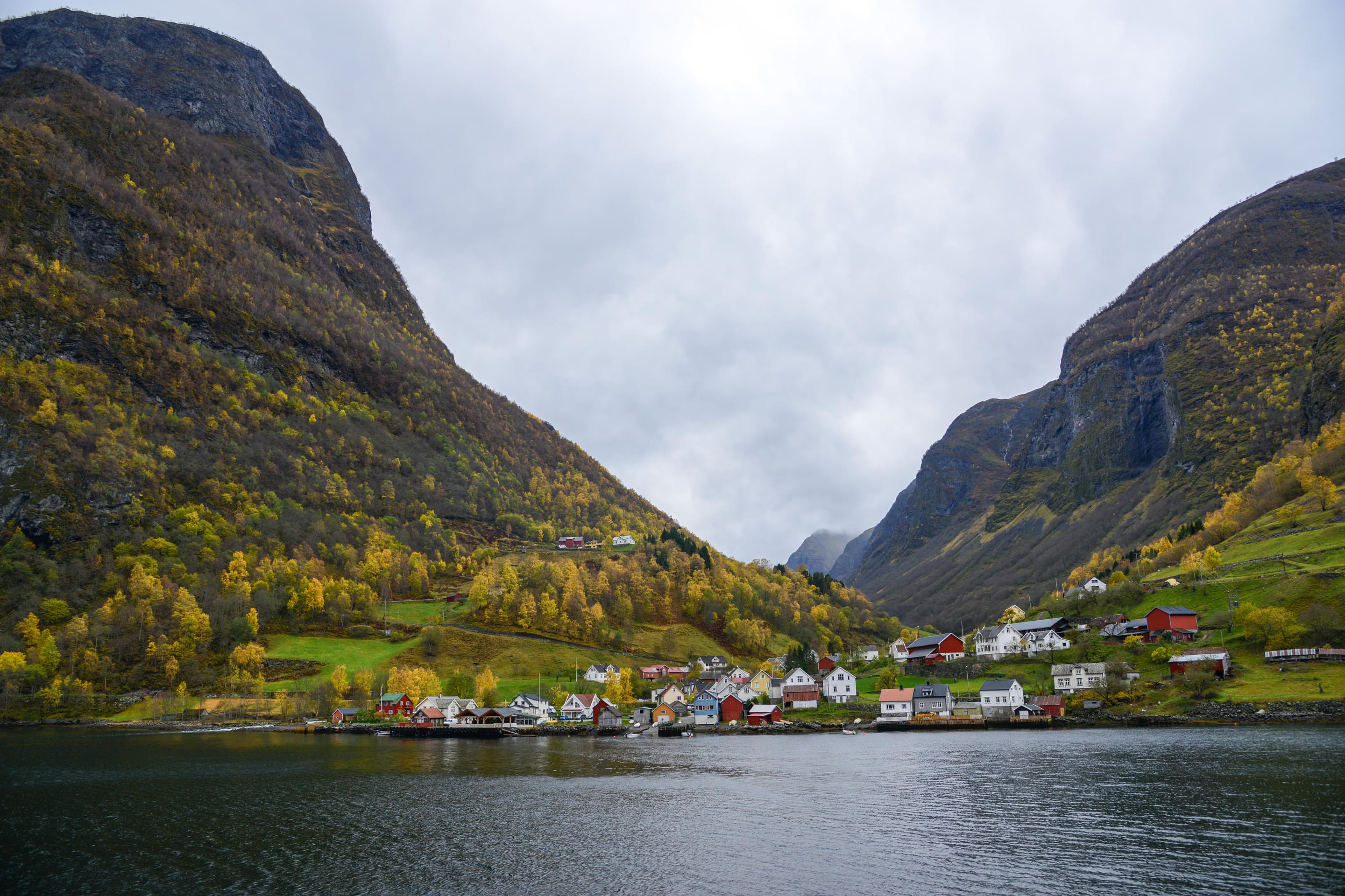 Naeroyfjord, Norway Overview