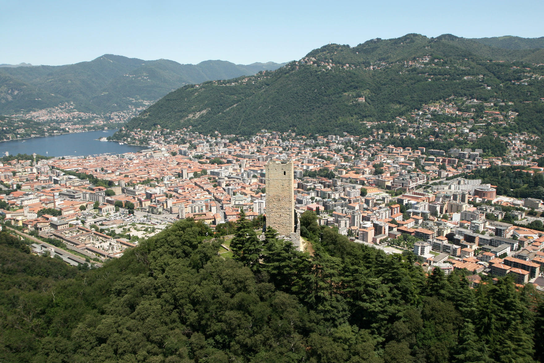 Castello Baradello Overview