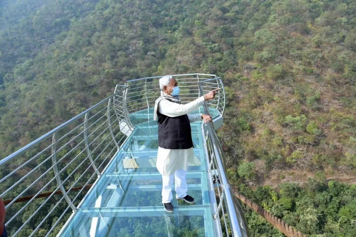 Glass Floor Bridge, Rajgir