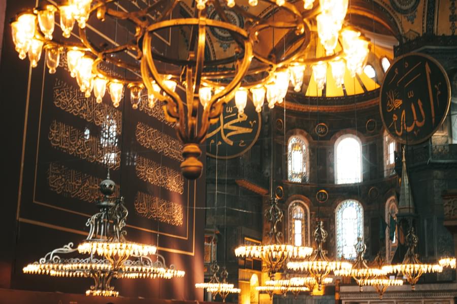 Artifacts and Religious Items inside Hagia Sophia