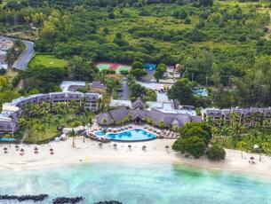 Aerial View of the stunning Sands Resort and Spa, Mauritius