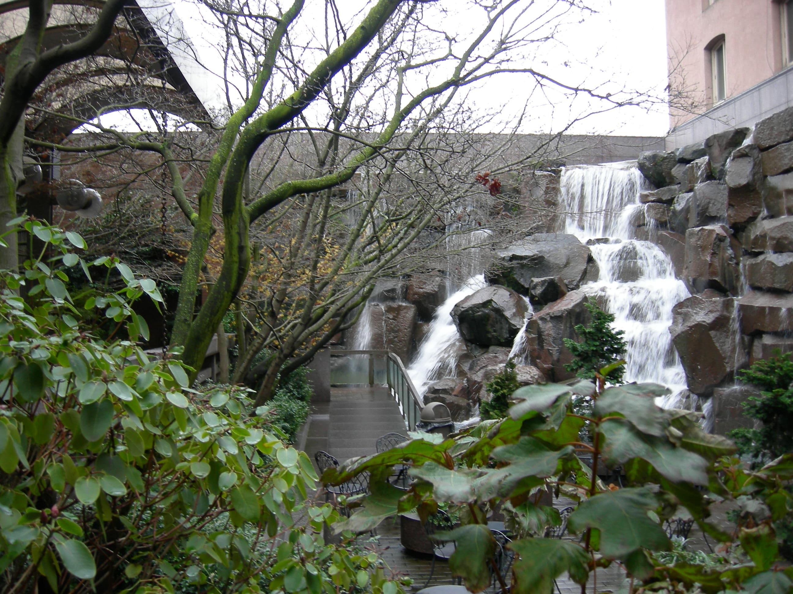 Waterfall Garden Park, Seattle Overview