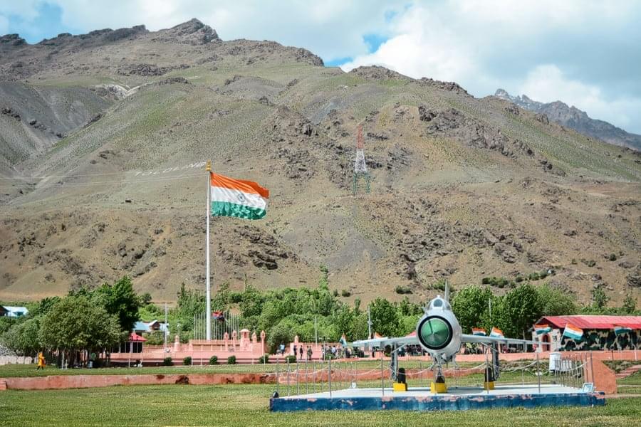 Visit the Kargil War Memorial which was built by the Indian Army to commemorate the huge victory of the valiant Indian soldiers in the 1999 Kargil war.