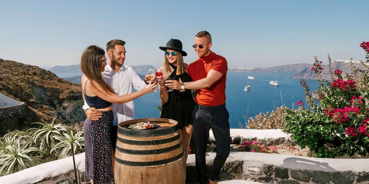 Santorini Winery Tour Image