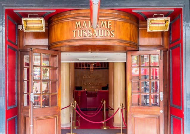 Madame Tussauds entrance