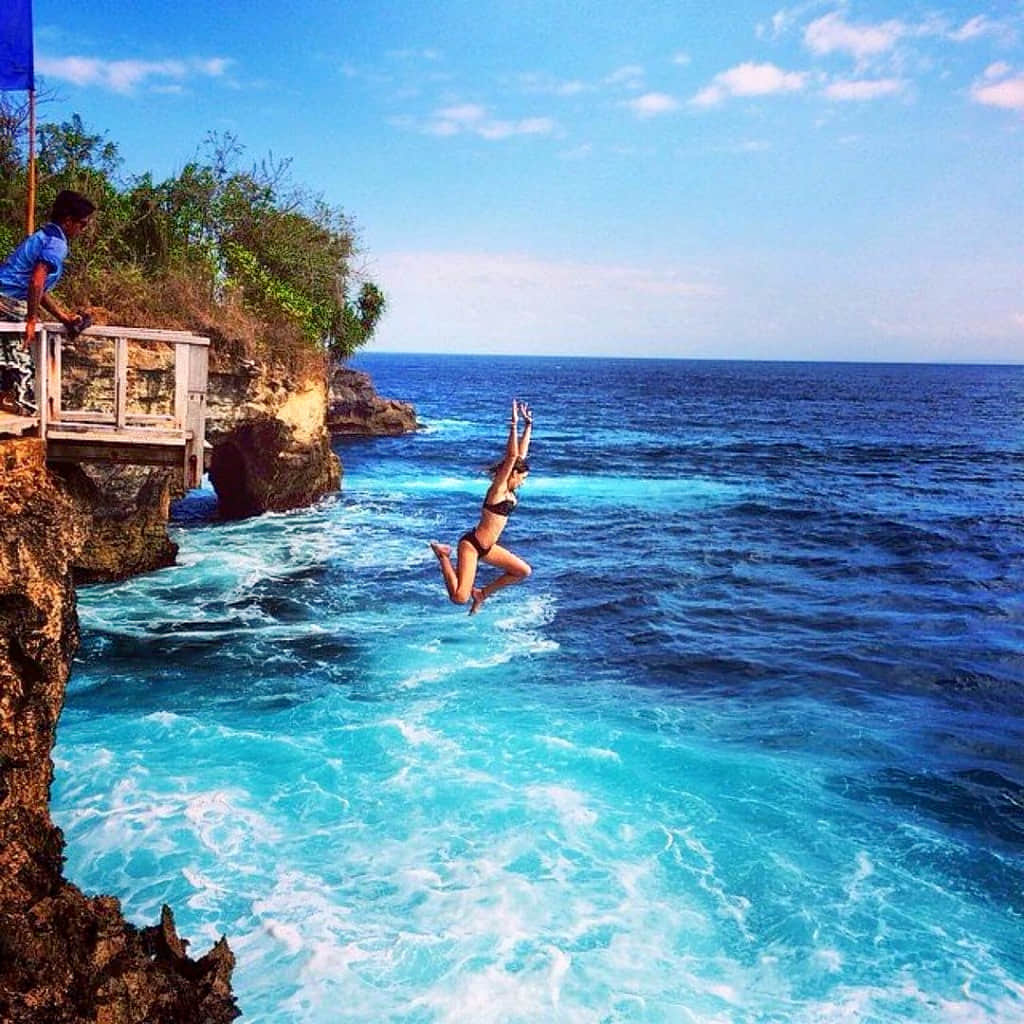 Mahana Point Cliff Jump, <em>Nusa Penida</em>