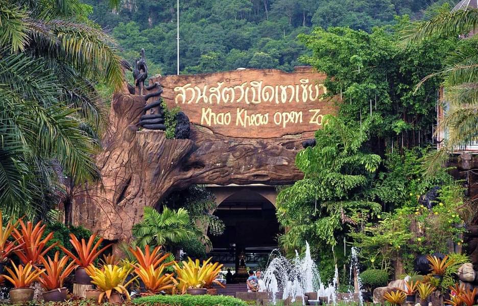 Step into the Khao Kheow Open zoo.