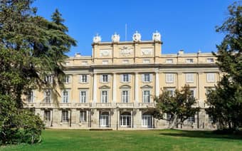 Enjoy the scenery of the beautiful gardens that surround Liria Palace