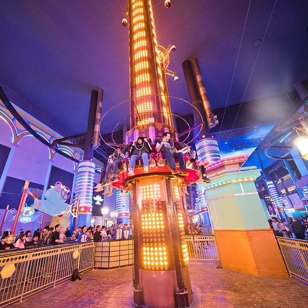 Sky Towers Ride at Skytropolis Indoor Theme Park, Genting Highlands, Pahang