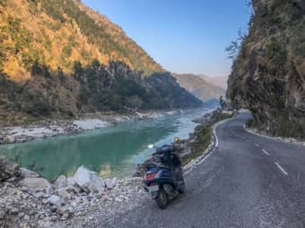 Explore Rishikesh at your own pace with a scooty rental