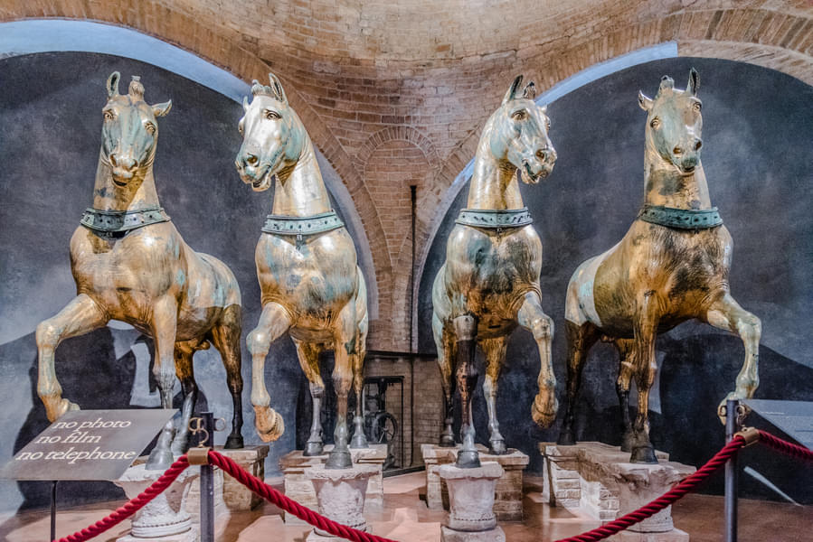 Facts about St. Mark's Basilica Horses