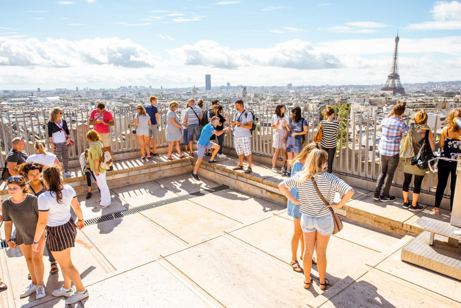 Rooftop of Arc de Triomphe