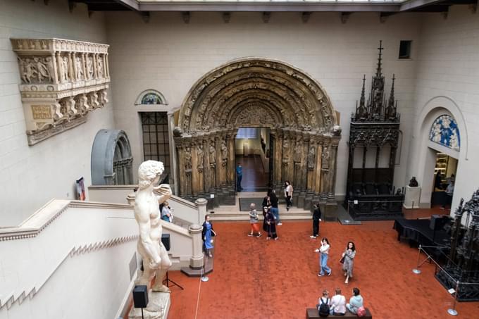 Interior of The Pushkin State Museum of Fine Arts