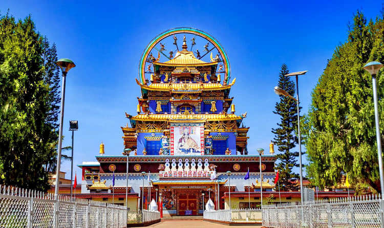 Namdroling Monastery Bylakuppe, <em>Coorg</em>