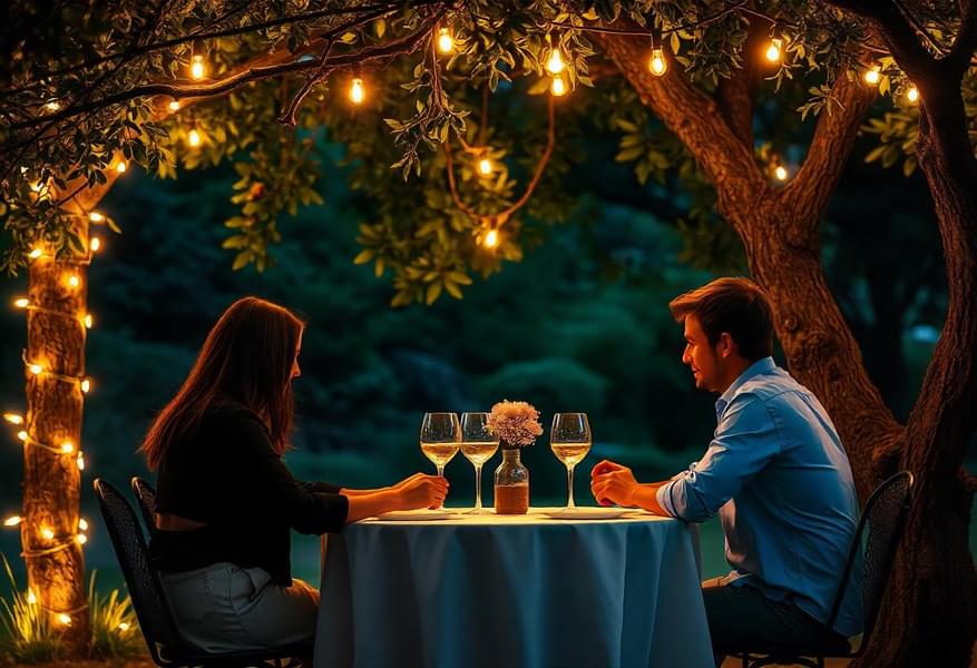 Dining Under Tree at Radisson Gurugram Image