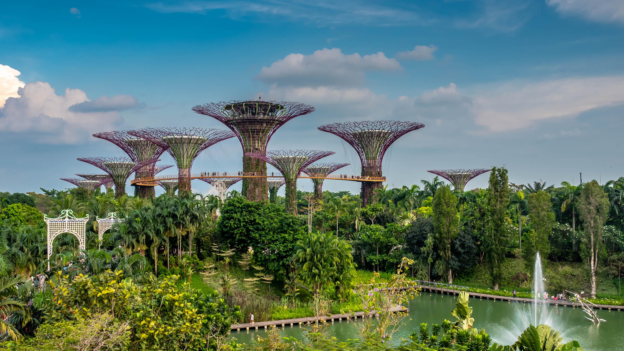Gardens By The Bay With Marina Bay Sands Skypark and Singapore River Cruise