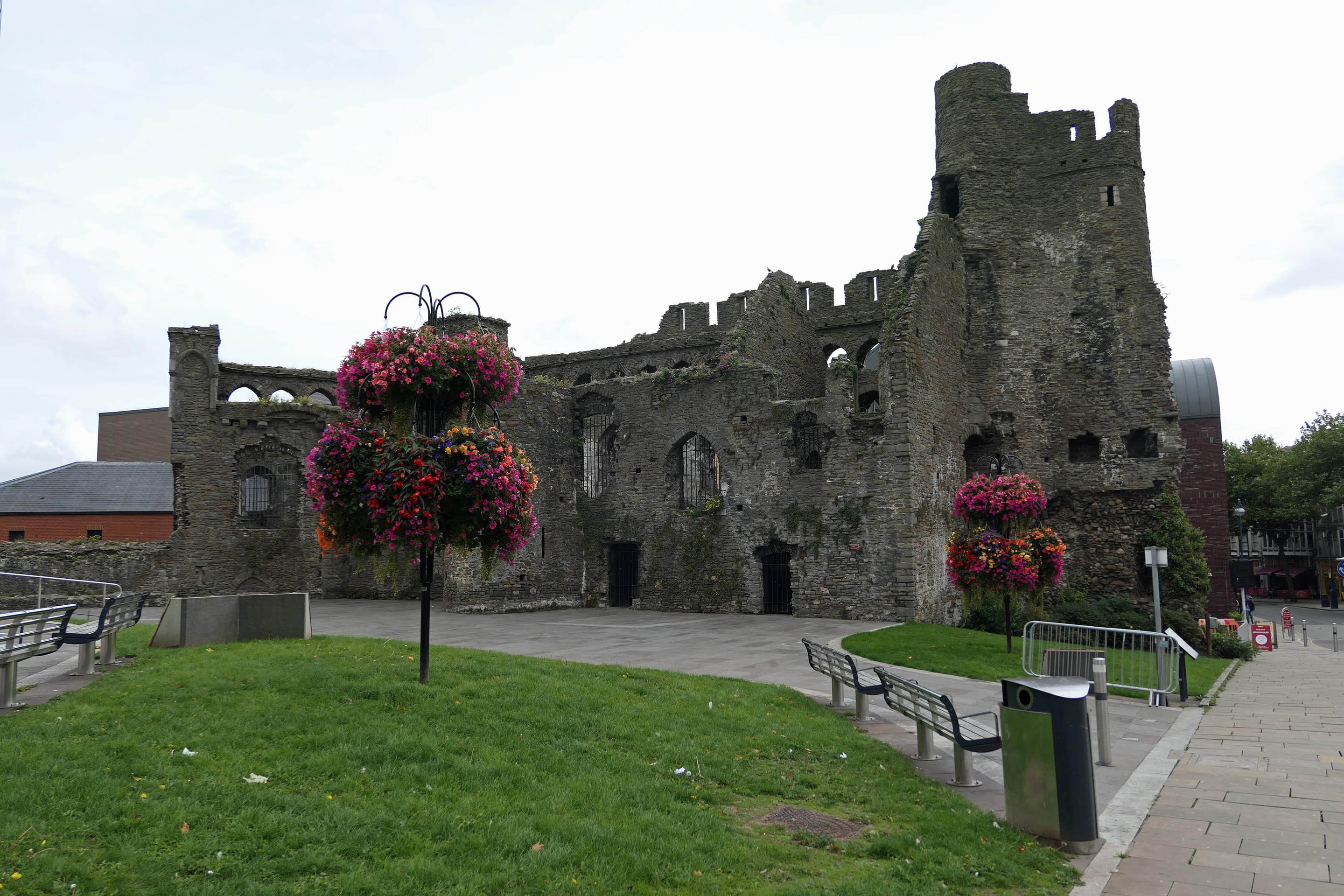 Swansea Castle Overview