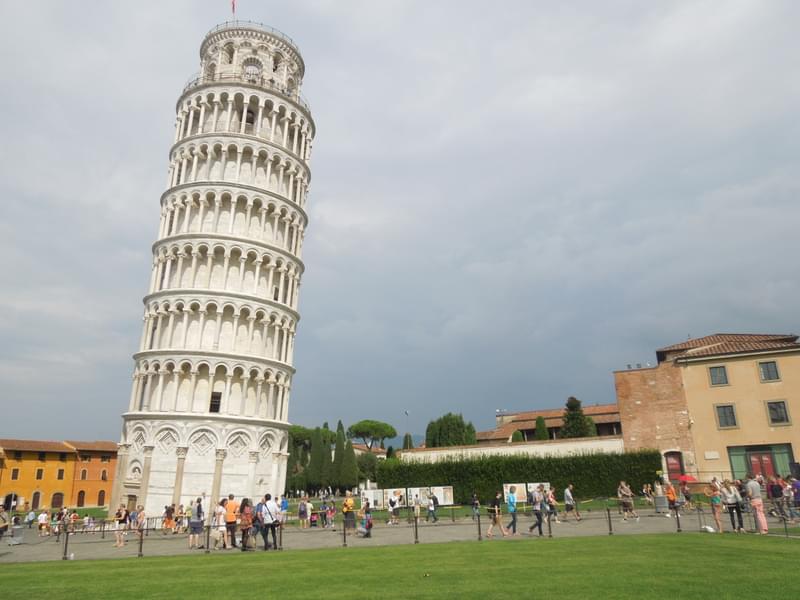 Leaning Tower of Pisa's tilting journey
