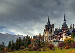 Visit one of the most beautiful castles in Romania the Peles Castle