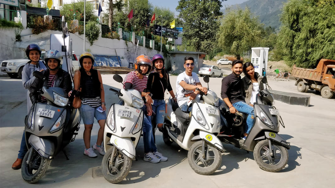 Scooty On Rent In Manali Image