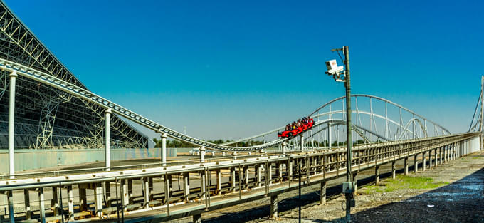 Ferrari world Roller Coaster